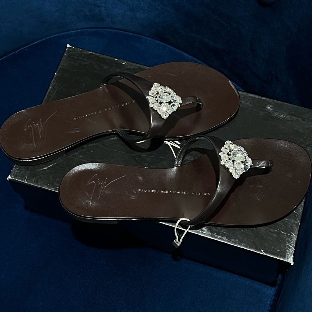 New Giuseppe Zanotti Sandals Brown size 38,5